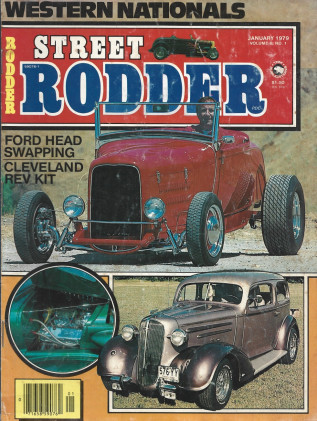 STREET RODDER 1979 JAN - FORD HEAD SWAPS, CLEVELAND REV KIT*